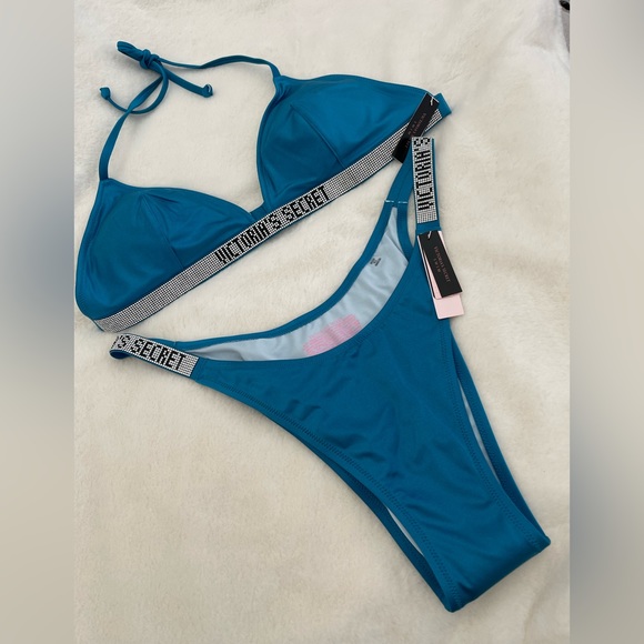 SOLD ❌NEW Victoria’s Secret Shine strap swim Bikini set - Picture 11 of 11